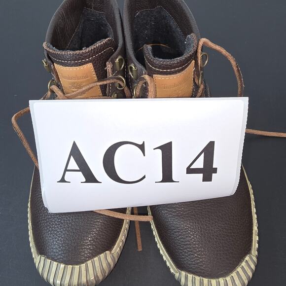 Timberland Smartwool Boots Sneakers Mens 10 Anti-Fatigue Brown Leather Gorpcore - Picture 11 of 11